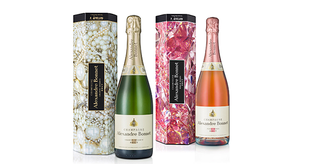 Alexandre Bonnet Grande Réserve Brut och Perle Rosé Brut.