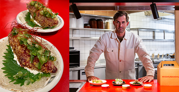 - Taco på torkade och miso glaserade betor från Karshamra