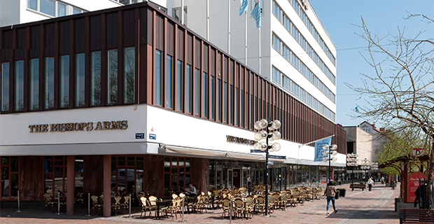 På Elite Hotel Brage i Borlänge byggs just nu ett Vana Spa.