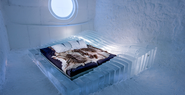 Ishotellet Icehotel 365 är öppet året runt