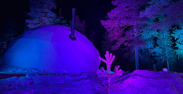 SkiStars nya boendekoncept Igloo-glamping.