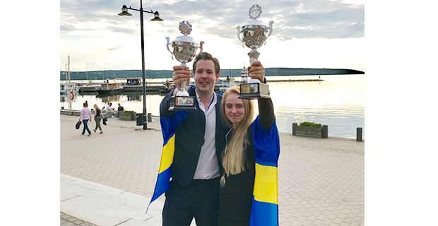 Jimmi Eriksson Kocklandslaget och Annie Lundin från Juniorlandslaget kammade hem guld i Lahti i Finland.  Annie Lundin vann även priset för bästa hygien bland samtliga tävlande.