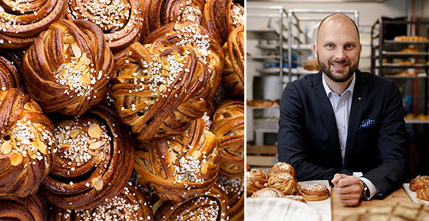 Ifjol blev 41% bjudna på bullar av sin arbetsgivare men i år infaller  Kanelbullens dag på en söndag. Martin Lundell