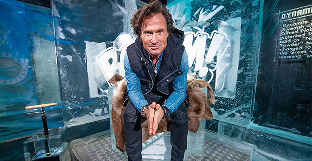 Petter Stordalen designar svit på årets Icehotel i Jukkasjärvi.