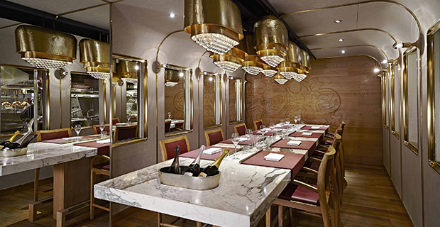 The Krug Room på Mandarin Oriental i Hong Kong