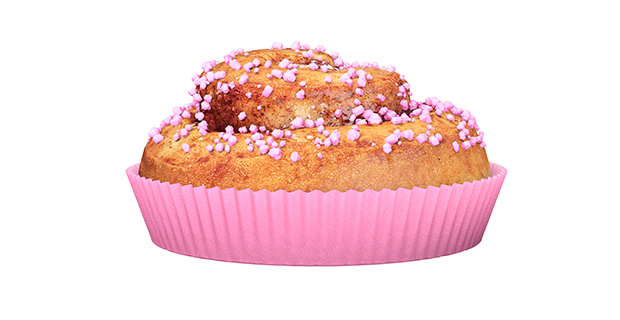 Kanelbullens Dag - en rosa godsak för en god sak.