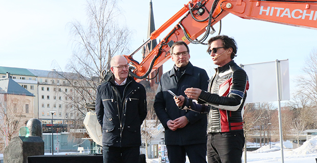 Spadtaget gjordes Knut Rost