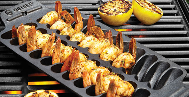 Outset Shrimp Grill Pan från Cook' n Bloom