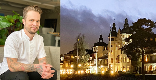 Gustav Otterberg vill höja Grand Hotel Saltsjöbaden till en ny matdestination.