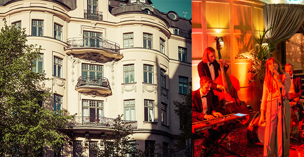 Hotel Kung Carl startar en lånegarderob  under jazzkvällarna.