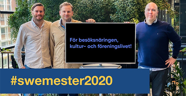 #swemester2020 är ett nytt ideellt initiativ till förmån för besöksnäringen