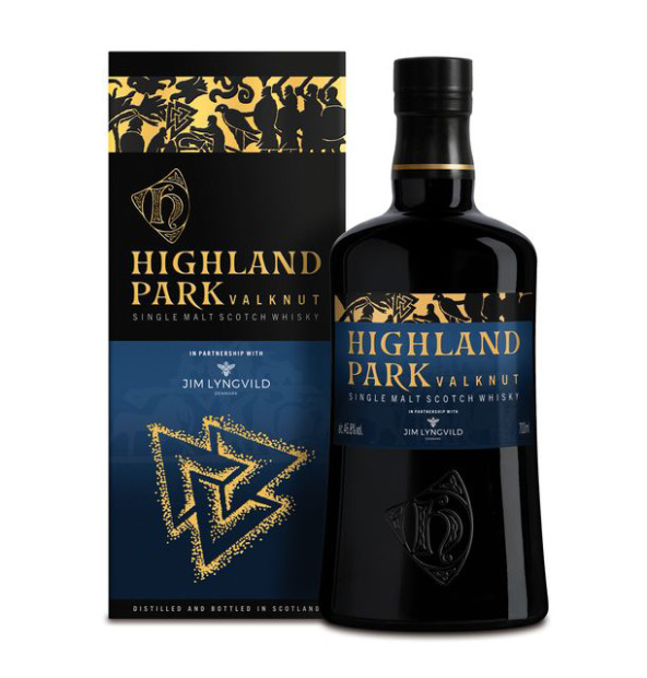 Highland Park Valknut Special Edition single malt whisky.