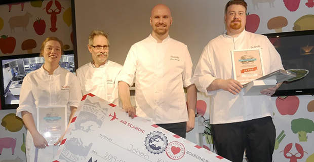 Johan Klässbos burgare bäst i 2019 års Scandic Beyond Burger Challenge