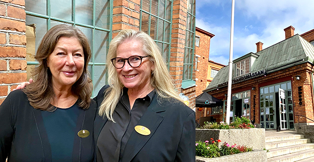 Marianne Wallberg och Helene Reuterwall Thideman är glada att Stockholm Beer and Whisky Festival är igång igen