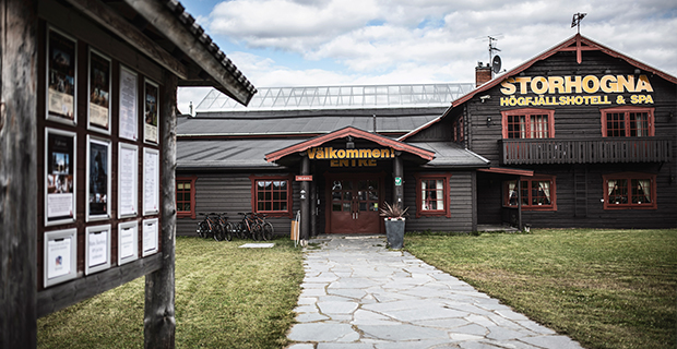 Storhogna Högfjällshotell & Spa i Jämtland.