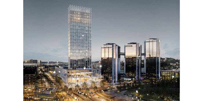 Gothia tower + One Bild: Tham & Videgård Arkitekter