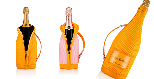 Veuve Clicquot Brut och Rosé i Ice jacket