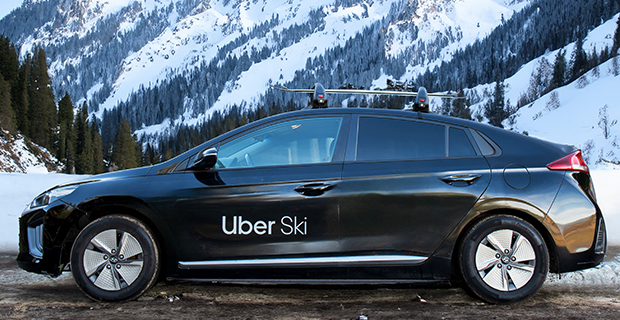 Uber Ski lanseras i Åre och Östersund.