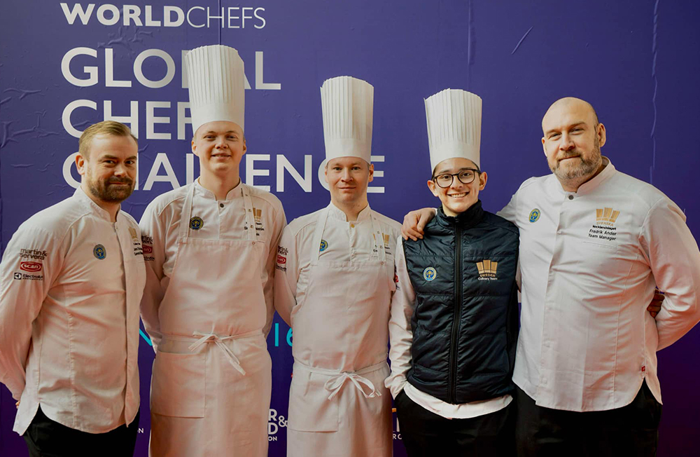 Kocklandslaget tog ett silver i Global Young Chef och ett brons Global Chef.