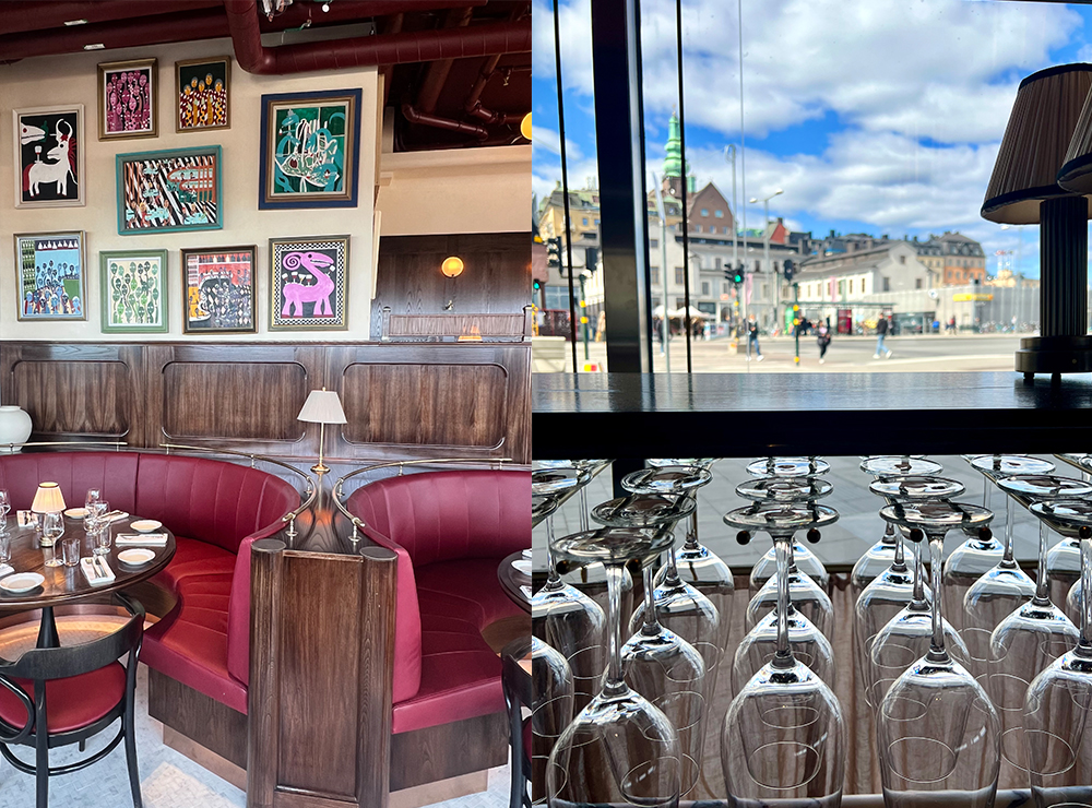 Brasseri LouLou har öppnat i bottenvåningen av Katarinahuset i Stockholm.
