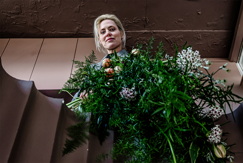 Madeleine Waldenborg, butiksansvarig för Floresta som öppnar på hotell Villa Foresta.