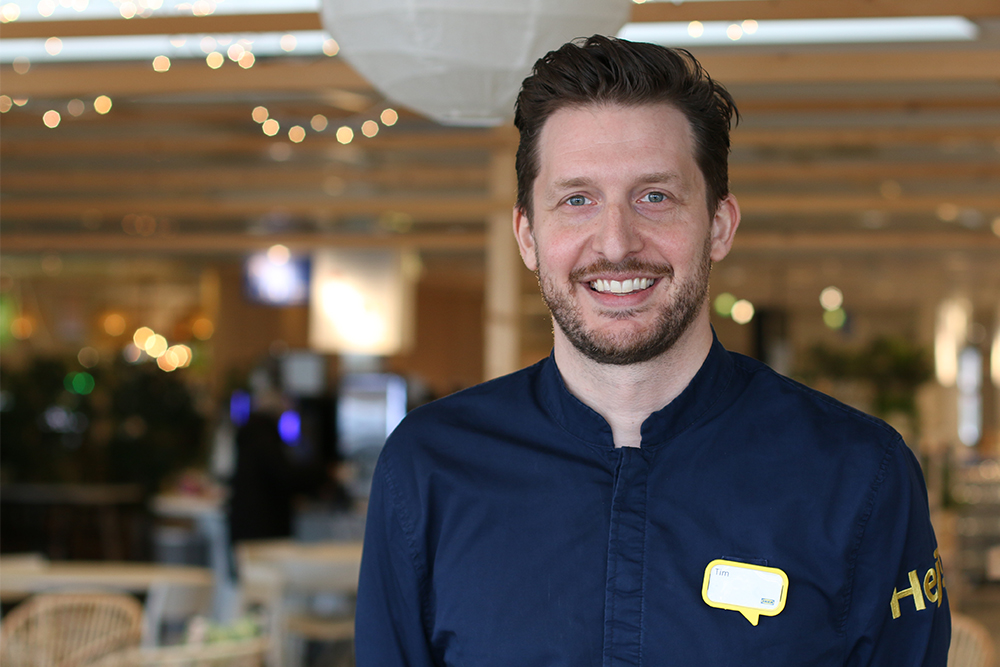 Tim Holmberg, Sortimentsansvarig för Food på IKEA Sverige.