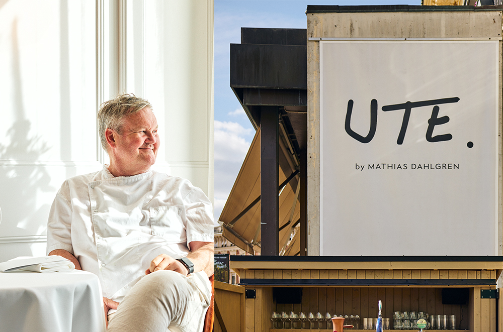 Mattias Dahlgren öppnade UTE den 1 maj.
