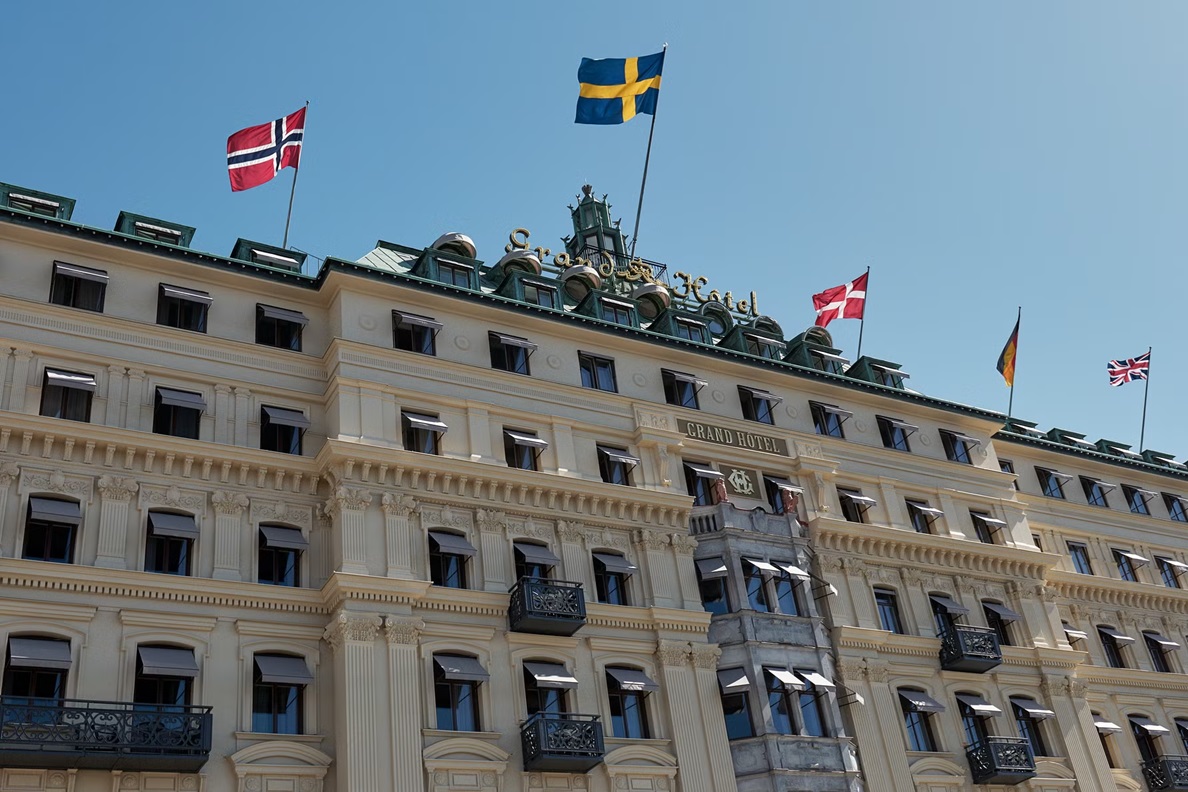 Grand Hotel är framröstad som Skandinaviens bästa hotell.