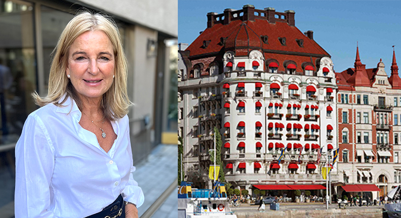 Anna Cappelen, delägare och produkt- och designansvarig Diplomat Collection. Foto: Annika Rådlund och Hotel Diplomat