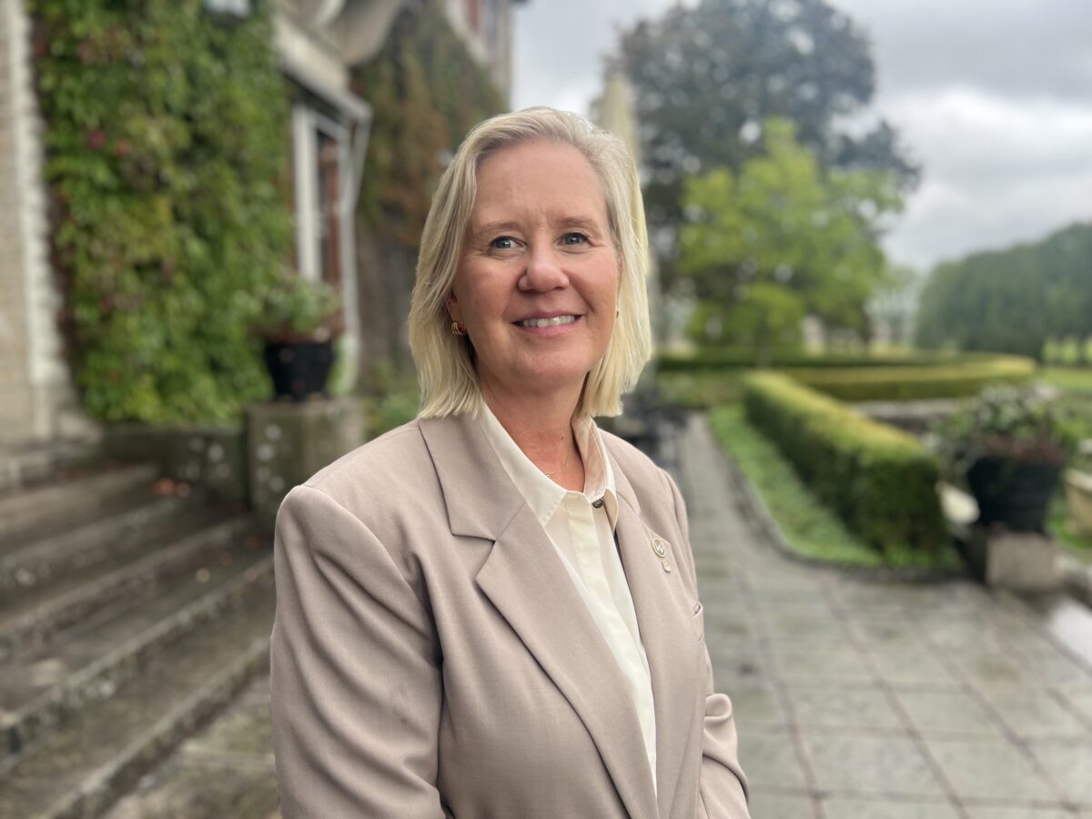 – Det här är inte bara ett hotell, det är inte bara en restaurang – det är en destination, säger Victoria Johansson hotelldirektör och vd för Bjertorp Slott.