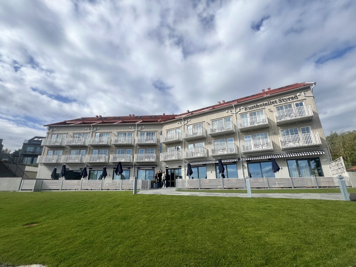 Det nybyggda Kusthotellet Styrsö ligger naturskönt på Styrsö Skäret utanför Göteborg.
