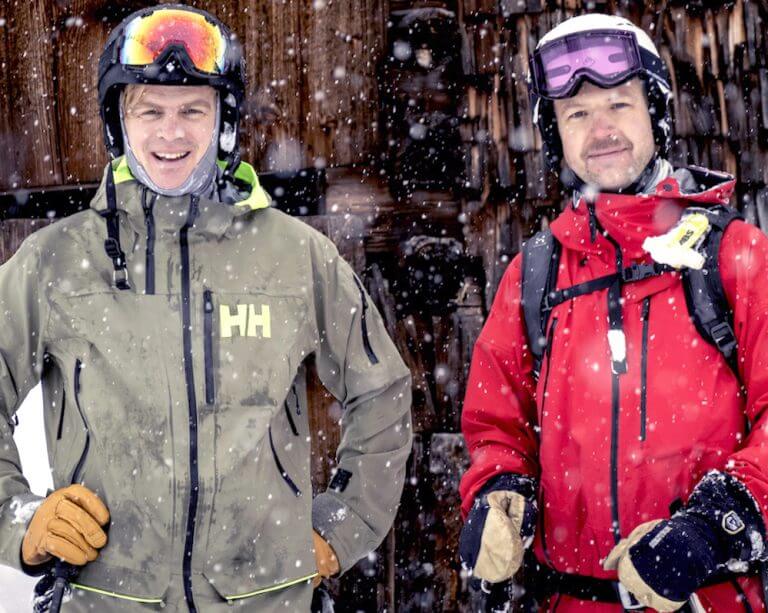 Eric Spongberg och Niklas Möller driver Ski Lodge Engelberg i den lilla klosterbyn Engelberg i centrala Schweiz.