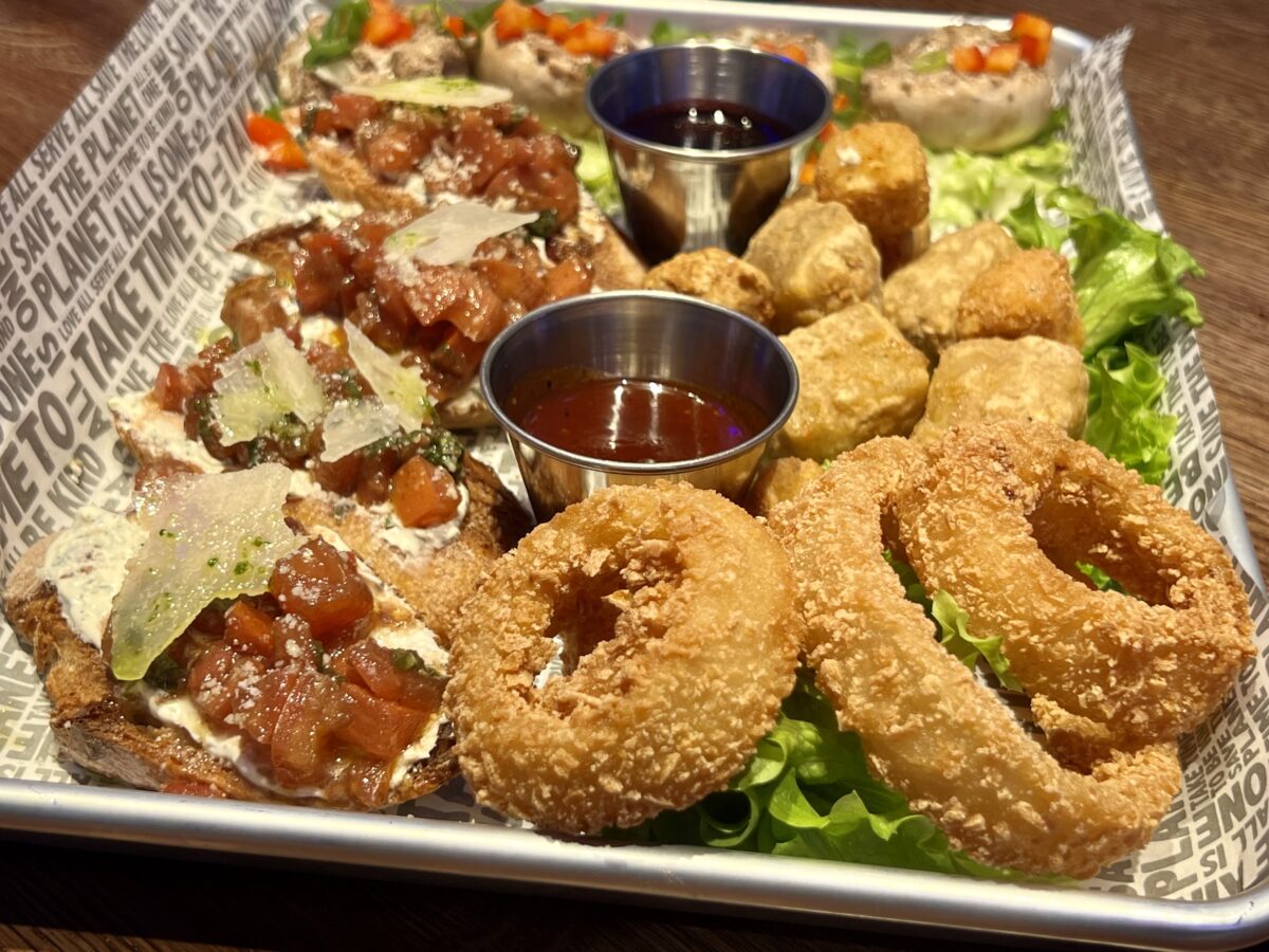 Hard Rock Café serverar amerikanska klassiker och har har flera alternativ att välja på under Starter & Shareables.