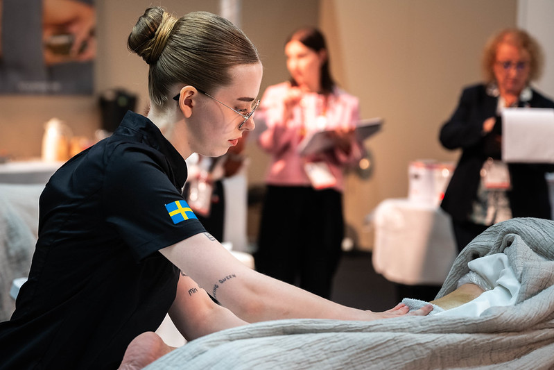 Tävlingsbild från Yrkes-SM 2025