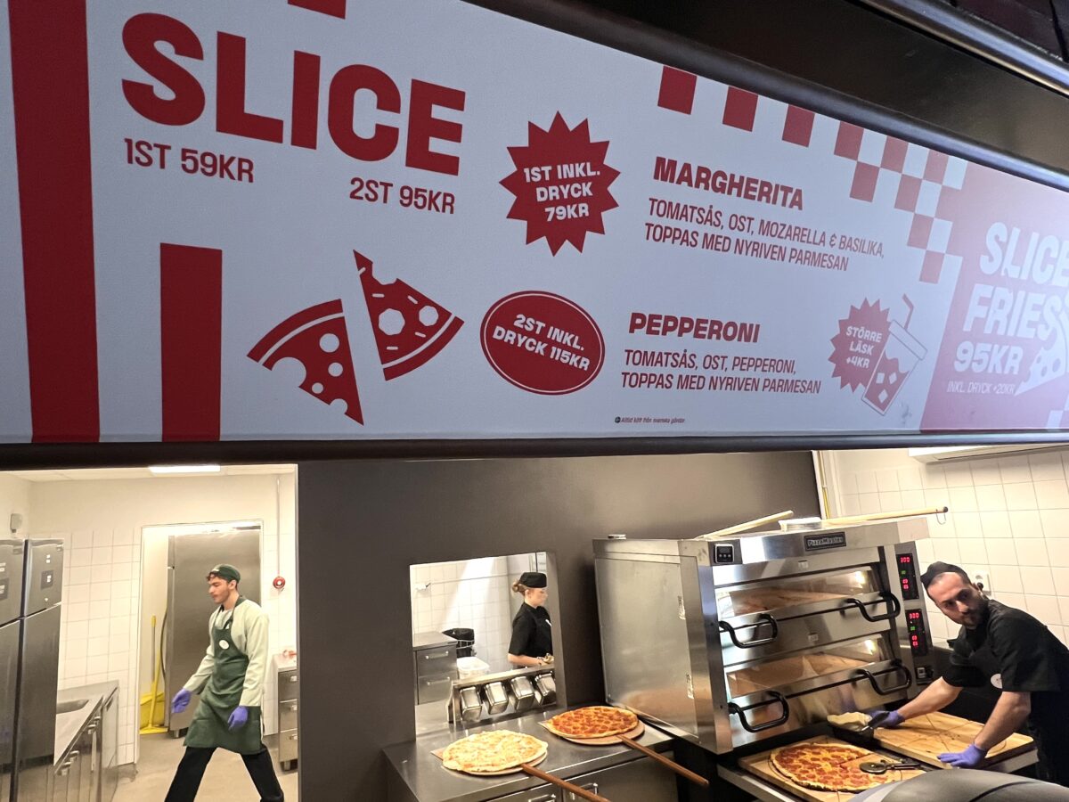 Slice and fries.