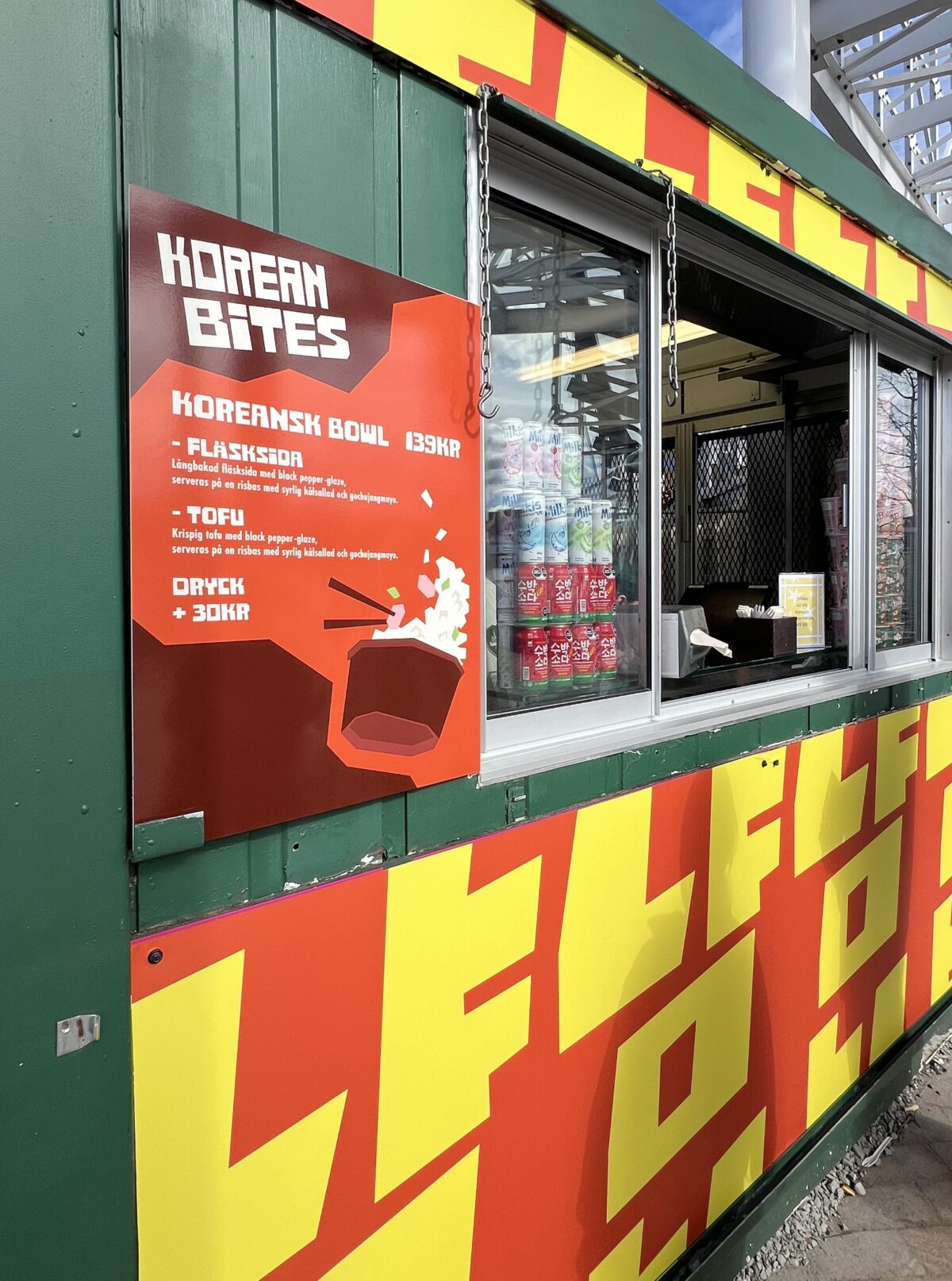 Korean Bites på Gröna Lund.