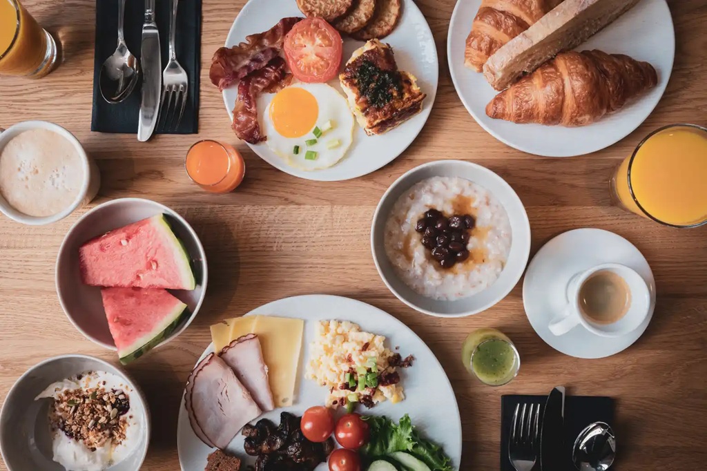 Frukosten för resenärer är en viktig del av resan.