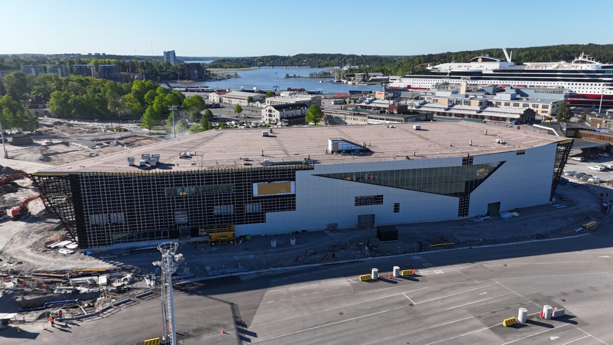 Passagerarhamnen Fregatten på Åbo.
