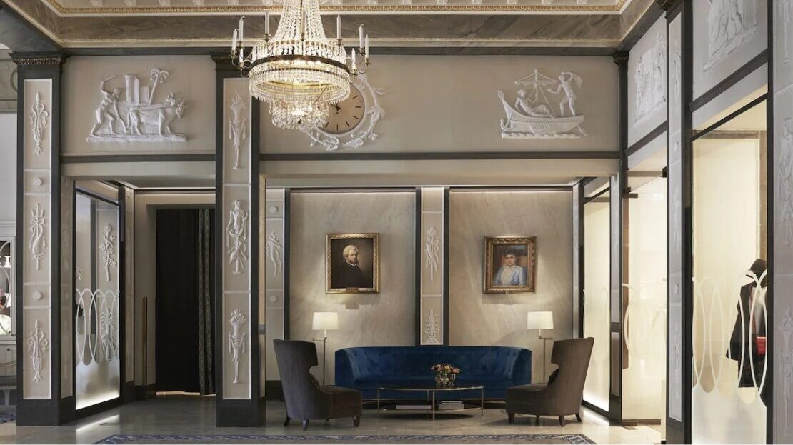 Grand Hôtel på Södra Blasieholmshamnen i Stockholm är med på Hotel.com lista över trendiga destinationer 2027.