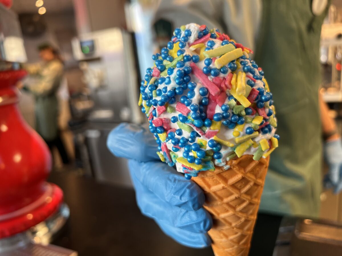 Monsterglass på Dessertkajen.