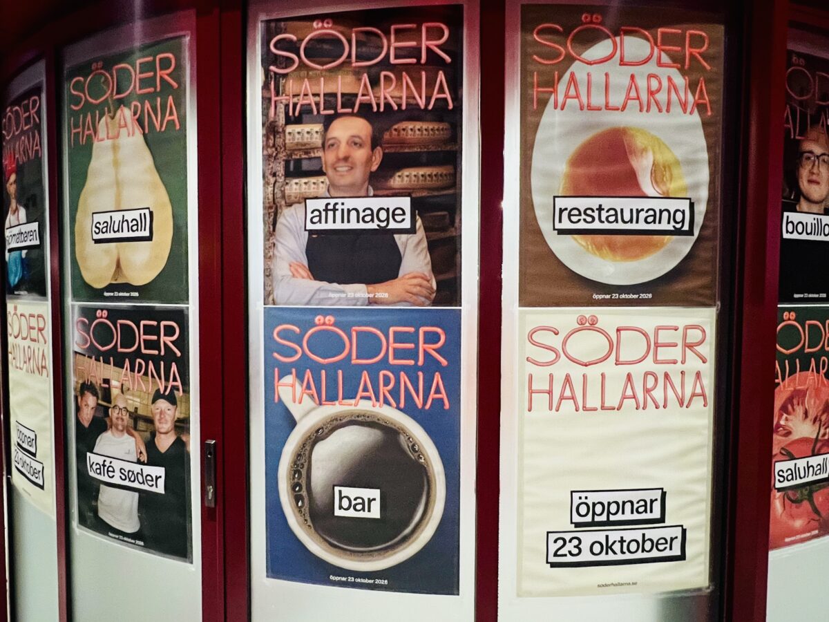 Söderhallarna invigs fredagen den 23 oktober.